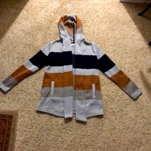 Maurices cardigan with hood and pockets